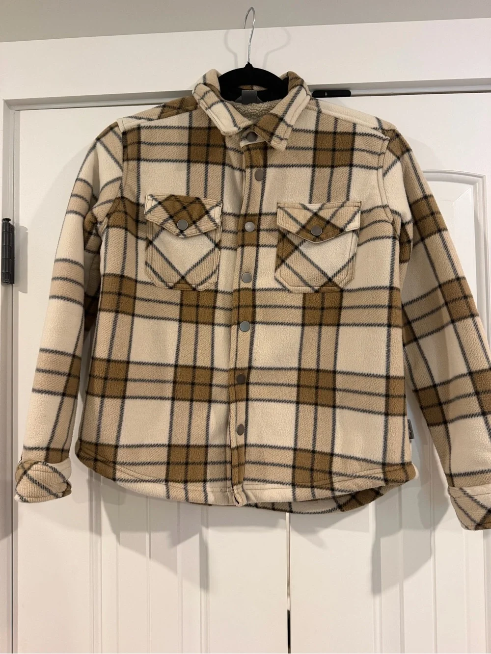 Eddie Bauer Fleece Lined Sherpa Youth Medium 10/12. Girl or boy
